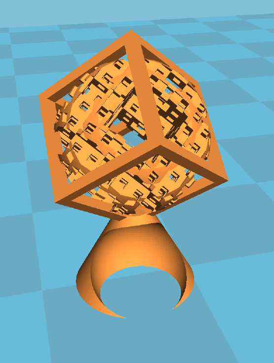 Trapped Sponge Render